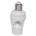 Pikkukuva 1 / 5: E27 Led 220v Ruuvikantainen Led-lamppu Pir Infrapuna Liiketunnistinlampulla ja Kytkinpistorasialla Identif
