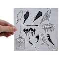 Miniatyrbillede 5 af 5: Stempler og skæreskabeloner til kortfremstilling DIY scrapbooking kunsthåndværk (5484)