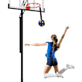 Miniatyrbild 2 av 3: Volleyboll Spike Trainer, Volleyboll Spike Träningssystem För Basketkorg, Volleyboll Utrustning Träningshjälpmedel Förbättrar Serve, Hoppning,