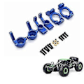 Miniatyrbilde 3 av 5: Metall Styrestykker C-hub Bærere Bakre Nav Bærere Sett Kompatibelt med Zd Racing -10 Dbx10 1/10