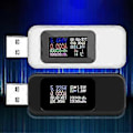 Miniatyrbillede 2 af 4: USB Tester Digitalt Strømmåler Tester Multimeter Strøm & Spændingsmonitor Sort