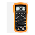 Miniatyrbilde 1 av 5: Automatisk digitalt multimeter, AC/DC ampere-ohm spenningstester, multifunksjonstester med motstand, kontinuitet, kapasitans, frekvens og diode T