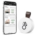 Miniatyrbillede 1 af 4: Bluetooth Indendørs Hygrometer Termometer, Mini Indendørs Termometer, Temperatur Monitor Sensor, Digital Hygrometer Til Hjemmet, Kontoret, Julegave, Sui