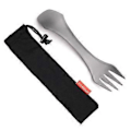 Miniatyrbild 1 av 5: 2-I-1 Spork Titan Sked Gaffel Picknick Resor Camping Bordsservis