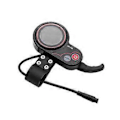 Miniatyrbild 1 av 5: Lh100 Instrumentpanel 60v Elektrisk Scooter LCD-Display Gasreglage Mätare 6pin För Elektrisk Scooter/elcykel LCD