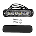 Pikkukuva 5 / 5: 12v-24v 6led Vilkkuva Auto Ajoneuvon Varoitus Strobe
