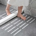 Miniatyrbillede 5 af 5: 10 stk. skridsikre strimler sikkerheds brusebad skridsikre klistermærker badekar skridsikre klistermærker trappetrin skridsikker tape 20 cm