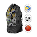 Miniatyrbillede 2 af 5: Fodboldudstyr Taske Basketball Volleyball Stor Boldtaske Net Taske Snore Taske Fodbold Opbevaringstaske
