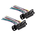 Miniatyrbillede 3 af 5: 2 STK Diagnostisk OBD2 16 PIN Hun-stik Ledningsnet Bil 16 PIN Hun-stik Passer Universelt til de Fleste OBD2-stik