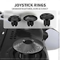 Miniatyrbild 4 av 5: Metall Joystick Kit för Edge Spelkonsol Joystick Bakre Paddlar Triggerknappar för F