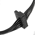 Miniatyrbild 5 av 5: 15-stifts SATA Strömförsörjningssplitterkabel Hårddisk 1 Hane till 5 Hona Förlängningssladd för DIY PC Server