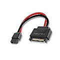 Miniatyrbillede 5 af 5: 10 stk. Sata 15pin Han Til 6pin Sata Kabel Sata 15 Pin Til 6 Pin Strømadapter Kabel Til Notebook Cdro