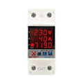 Miniatyrbillede 4 af 5: 40A Justerbar Spændingsrelæ Over- og Underspændingsbeskyttelse Overstrømsbegrænsning Wattmeter KWH Energimåler Strømforbrug