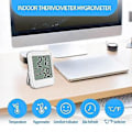 Miniatyrbild 4 av 5: Digital Mini LCD Hygrometer för Inomhusbruk