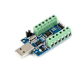 Miniatyrbild 1 av 5: Stm32f103c8t6 USB-gränssnitt 10 Chl 12bitars AD-samplingsdatainsamling Stm32 Uart-kommunikation