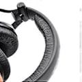 Miniatyrbillede 3 af 5: Udskiftnings læder hovedbøjle bløde puder betræk til Sennheiser G4ME ZERO /HD380 PRO hovedtelefoner headset