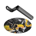 Miniatyrbilde 3 av 5: Motorsykkelholder Speilmontering Riser Forlenger Adapter Aluminium Legering Brakett