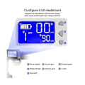 Miniatyrbild 4 av 5: 36V 350W Vikbar Scooter Controller Kit Elektrisk Scooter Controller LCD-display Broms Gasreglage Set