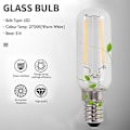 Miniatyrbilde 2 av 5: 2x E14 3w Led Komfyrhette Viftepære Varm