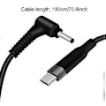 Miniatyrbillede 4 af 5: USB C/Type-C PD til 12V 3.5x1.35mm Konverter Adapter Kabel til Wifi Router Laptop