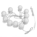 Miniatyrbilde 1 av 5: LED Sminkespeillys Uttrekkbar Speillampe med Dimbar Lyspærer og USB Strømforsyningsplugg for Sminke
