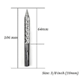 Miniatyrbillede 2 af 5: 3/8in 10mm Højkarbid Stål Burr Bits