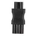 Miniatyrbillede 5 af 5: 4 stk. IEC320 C6 til IEC320 C5 Strømadapter IEC320 C6 til C5 Strømkabel Adapter Konnektor Konverter til Laptop