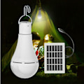 Miniatyrbilde 4 av 5: Vanntett solcelled LED-lyspære med fjernkontroll og timer utendørs hagelys for fotturer