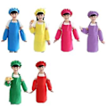 Miniatyrbilde 1 av 5: 12-delt Hatt Forkle Sett, Gutt og Jente Forkle Justerbart Forklesett