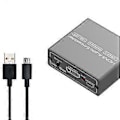 Miniatyrbilde 3 av 5: -Kompatibel Audio Konverter 4K 60Hz Audio Ekstraktor Adapter Video Audio Splitter Embedder Adapter