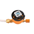 Miniatyrbillede 4 af 5: Gasblus Propan Genopfyldningsadapter Flad Cylinder Tank Kobling Container Adapter Til Campingblus, bot