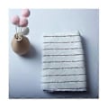 Miniatyrbillede 3 af 5: Mikrofiber Køkkenhåndklæder - Super Absorberende, Bløde Viskestykker, 8 Pak Stribet Design Grå Og Hvid