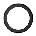 Miniatyrbillede 2 af 5: 52mm-62mm 52mm til 62mm Sort Step Up Ring Adapter til Kamera