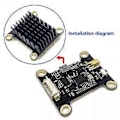 Miniatyrbild 4 av 5: FPV 5.8G 1.6W VTX 48CH 1600mW Stöder SmartAudio 2-6S FPV Audio Video Sändare för FPV Racing RC Drönare