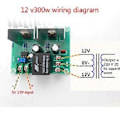 Miniatyrbild 2 av 5: Inverter Drivkort Effektmodul Drivning 300W Kärntransformator för DC 12V Till 220