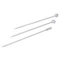Miniatyrbillede 5 af 5: 60x Rustfrit Stål Cocktail Sticks Martini Sticks Sæt