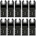 Miniatyrbild 1 av 5: 10-pack Oscillerande Multiverktygsblad Precision Trä Metall Oscillerande Sågblad Universal Multiverktyg Snabbkoppling