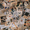 Miniatyrbild 4 av 5: 400 st Scrap Journaling Vinta Scrap Washi Stickers För Konst Cra
