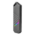 Pikkukuva 3 / 4: Kaksoisprotokollainen M2 SSD -kotelo NVMe USB 3.1 Type C Gen2 10 Gbps kotelo alumiiniseosta M.2 NVMe -kiintolevykotelo 2230 2242