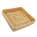 Miniatyrbillede 4 af 5: Vævet Serveringsbakke, Rattan Bakke Bordplade Organisering Rattan Bakke Vævet Bakke Gennemprøvet og Pålidelig