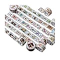 Pikkukuva 1 / 5: 8 Vintage -leimasin washi -teippisetti päiväkirjaan valokuva-albumiin muistikirjaan leikekirjaan suunnittelijan paperitarviketarra