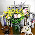Miniatyrbild 5 av 5: Konstgjorda Falska Blommor, 4 Buntar Utomhus UV-Beständiga Gröna Buskar Växter