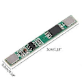 Miniatyrbilde 3 av 5: 1S 3.7V 2.5A Litium Batteribeskyttelseskort Polymer BMS PCM PCB Li-ion Modul