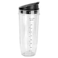 Miniatyrbillede 1 af 5: 32Oz Erstatnings Blenderkopper med Kopplåg 900Ml Stor Kapacitet til 900W 1000W Blender Juicer