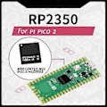 Miniatyrbild 5 av 5: För Pico 2 Kit Utvecklingskort RP2350 Mikrokontroller ARM -M33 Hazard3 RISC-V Moderkort