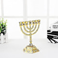Miniatyrbillede 5 af 5: En Meh -hs Religs Lysestage Hanukkah 7 Armet Meh -s