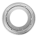 Miniatyrbillede 1 af 5: 12 tommer rund form galvaniseret drejeskive roterende drejeplade køkken & display bord hardware