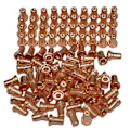 Miniatyrbilde 1 av 5: 100 stk. Tips 18866l Plasma Dyser -40 Pt-31