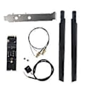 Miniatyrbillede 1 af 5: for M.2 til Nvme WiFi-kort til for M.2 for Key for M Wifi-adapter til SSD-konverter AX200 AX210 BCM94360NG Bluetooth-kompatibel