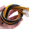 Pikkukuva 4 / 5: 2 kpl 6-nastainen liitin palvelinkaapeli Pcie Antminer S9 S9i Z9:lle P3 P5 -tuelle